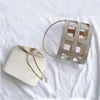 Luxury Wedding Clutch Elegant Handgjorda Diamanter Hollow Out Metal Cage Party Purse Högkvalitativ kvällspåse