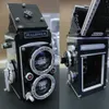 Pomysły Kamera Mini bloki Zestawy Retro Cyfrowe Kamery Kolekcjoner Model Bloki Bloki Moc Cegły Dla Dzieci Chłopcy Zabawki Urodzinowe Prezenty 210830
