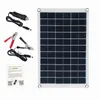 100 W -Solar Zestaw panelowy 12 V Ładowarka baterii 10-100A LCD -Controller do karawany Van Boat - bez słonecznej