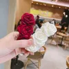 Camellia Hairpin Summer New Flowersヘッドクリップスモールフレグランス高レベル