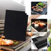 BBQ Zubehör Grill Matte Langlebig Antihaft Grill Matten 40*33 cm Kochen Blätter Mikrowelle Ofen Im Freien Braten Werkzeug für Party