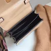 Women's Bag PU Leather Shoulder Frosted Handbag Fashion Lock Hit Color Single Messenger Cross Body