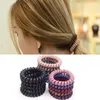 Women Frosted Coil Hair Ties Accessories Large Hairbands Elastic Rope Rubber Ring Ponytail Holder For Girls Thick Headwear M3661