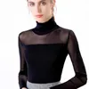 Mode Shirts Frauen Damen Tops Langarm Plus Größe Tops für Frauen Kleidung Solide Weiß Büro Dame Rollkragen 5907 50 210527