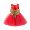 Yeni Payetli Bling Çiçek Kız Elbise Parti Doğum Günü Düğün Prenses Toddler Bebek Kız Giysileri Çocuklar Çocuklar için Elbiseler Q0716
