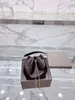 Moda İpli Çanta Tasarımcısı Kova Çanta Kılıfı Kadın Omuz Çantası Çanta Su Yılan Derisi Desen Yüksek Kaliteli Cep Bayan Alışveriş Paketleri 4 renk Vaka