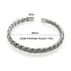 Steel jewelry twist braid steel wire bracelets bangles open Bracelet four colors into simple versatile accessories
