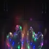 Party Decoration HeartsHaped LED Large Size Bobo Balloon med 138 tums Tow Bar Valentine039S Day String Lights Balloons Color9790594