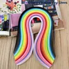 Other Arts And Crafts 260 Rainbow Paper Quilling Strips Set 3mm 39cm Flower Gift For Craft DIY Tools Handmade Decoration9074850