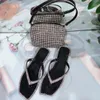 Mode flip-flops tofflor med diamante strand gelé sandaler för kvinnor sommar tofflor högkvalitativt speciellt design dagligen slitage