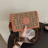 Mektup tek omuz çantası kadın tasarım moda stil messenger purse_outlet_gmr7