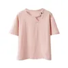 Harajuku zomer t-shirt vrouwen Koreaanse mode t-shirt korte mouw katoenen kleding tee shirt femme o-hals roze blauwe tops 210604