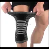 Coudières 1pc hommes femmes ménisque déchirure sueur absorption basket-ball course compression manchon entraînement entraînement soulagement de la douleur genouillère Lrcwl