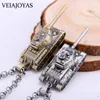 Hanger Kettingen Game World Of Tanks Ketting 3D Metalen Sleutelhangers Voor Gift Charms Link Chain Sieraden Souvenir Kraag