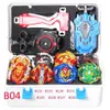 Top Beyblade Burst Arena Bey Lâmina Brinquedo Metal Funsion Bayblade Conjunto De Armazenamento Caixa Com Launcher Launcher Caixa De Plástico Brinquedos BleleyBlade X0528