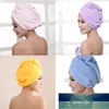 1 pcs Small Quick Dry Microfiber Towel Hair Magic Drying Turban Wrap Hat Cap Spa Bathing New 20x55 cm Factory price expert design Quality Latest Style Original Status