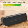 X5 Bluetooth-Lautsprecher tragbare Außenwasserdose-blauer Zahn 5.0 Subwoofer Mini-Lautsprecher 360 ° Stereo-Audio