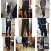 Hip Hop Streetwear Men's Splice Pants Fashion Men Casual Pant Trousers High Street Elastic Waist Harem Pant Men Black Joggers 211201