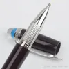 Édition limitée mode bleu translucide dôme papeterie école bureau fournisseur écriture stylo à bille roller