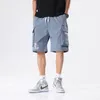 Men's Shorts Summer Cargo Men 2022 Multi-Pockets Hip Hop Streetwear Baggy Jogger Male Casual Beach Plus Size 8XL