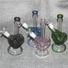 Hookahs Glass Bongs Dikke Waterpijp Hoofddienst Dab Rigs Big Bong Beker Shisha met 14mm Kom 9 ''