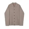 IEFB revers tricoté Cardigan pull hommes printemps automne mode coréenne Kintwear simple boutonnage ample grande taille hauts 9Y4519 210818