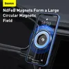 Baseus Magnetic Car Phone For Iphone Apple 12 Mobilephone 360 Rotation Air Vent Center Consoles Stand Mount Auto Holder