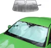 Front Windshield Sunshade Sun Visor Protetor para ford mustang 2009-2013 Acessórios interiores de prata