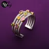 Uny Bracelet Multi Twisted Cable Bangle Bangle Barkles Free Ship Free Designer Brand Bracelets Cuff Cuff 210330