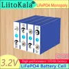 Liitokala 3.2V 100AH ​​105AH LifePO4 Аккумуляторы 3C 300A Выброс для DIY 12V 24V 36V 48V 400Ah аккумуляторная батарея катера Caravan