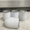 12 オンス DIY 空白昇華ワインタンブラーステンレス鋼コーヒーマグ魔法瓶ウォーターカップ蓋付きユニークなフェスティバルパーティーギフト