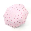 Genki Girl Umbrella Anti-UV Sunshade Rain or Rain Dual-use Vinyl Folding Cute Automatic