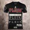 Plein Bear T Shirt Mens Designer Tshirts Rhinestone Skull Män t-tröjor Klassisk Högkvalitativ Hip Hop Streetwear Tshirt Casual Top Tees PB 16023