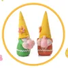 Ostern Gesichtslose Puppen Schöne Zwerg Party Supplies Desktop Umarmung Ei Geschenk Thanksgiving Home Dekorationen Ornamente LLF12251