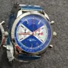 トップタイムメンズ腕時計 VK クォーツクロノグラフプロフェッショナル腕時計 1884 メンズ腕時計黒時計