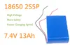 1 pz 2S5P 18650 7.4 V 13Ah pacco batteria agli ioni di litio con BMS per macchine POS aeromodelli trapano terminali di pagamento per altoparlanti wireless