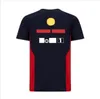 F1 Team Racing Tshirt Polyester Quickdrying Verstappen Fans Round Neck Short Sleeve Downhill Jersey Same Style Customization5699929