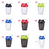 Creativo 500ml Bicchieri per acqua sportiva Bicchieri portatili in plastica PP Viaggi all'aperto Fitness Shake Cup 8 Stile DB882