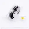 25mm 3D Natural Eyelashes Falso Wispy Faux Mink Eyelash Fluffy Wispies Wispies Lash Tiras Completas Eye Eye Lashes Extensão Ferramenta de Maquiagem