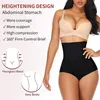 Kvinnors Magkontroll Shapewear Trosor Midjeträning Kroppsformare Hög midja Sömlösa underkläder Butt Lifter Slimming Briefs236B