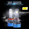 Faróis de carro DAWNKNIGHT 4300K K4C H4 H7 Lâmpadas 12V MINI Extremamente Brilhante H1 H11 Farol LED H8 9006 Lâmpada de Nevoeiro Para 80W 18000LM