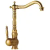 روز Gold Cooper Basin Faucets Deck مثبتة على لوحة سيراميك خمر بكرة بكرة