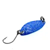 6pcs/ 10pcs Sequins Lure Metal Bait Single Hook Spinner Hard Bait Trout Bass Pike Winter Ice Fishing Spoon Accessories