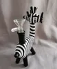 Vintage zebra glas bong vatten rökning hookah rör 14mm gemensamma bubbler heady olja dab riggar