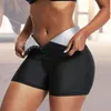 여성용 셰이퍼 땀 사우나 바지 바디 셰이퍼 체중 감소 슬리밍 허리 트레이너 Shapewear Tummy Thermo Leggings 피트니스 운동