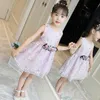 Summer Girls Dress 12 Children's Clothing Party Dress for Kids Girl 9 Student Fashion Dresses 8 Kids 7 Years Embroidered Dress Q0716