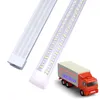 Confezione da 25 luci LED per negozi, tubi da 8 piedi 100 W 10.000 LM 6.000 K, bianco freddo, forma a V 144 W 6.500 K 14.400 LM