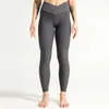 Leggings sportivi senza cuciture Pantaloni da allenamento a vita alta da donna Butt Lifting Activewear Pantalones Deportiva Mujer Abbigliamento da palestra elastico 210514