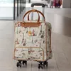 Sac de voyage imperméable à haute opacité Style épais valise à roulettes chariot bagages dame hommes sacs de voyage avec roues fournitures valises2693