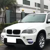 آخر نظام الإضاءة سيارة وامض 2PCS DRL ل X5 E70 2011 2012 2013 النهار تشغيل أضواء ضوء النهار الصمام الضباب رئيس مصباح غطاء